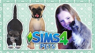 The Sims 4  Pets  Creating My Pets amp First Impressions  The Sims 4  Pets CAS [upl. by Flodnar]