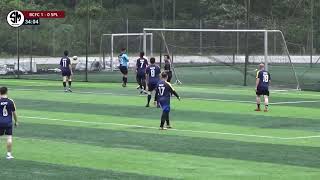 Highlights of Bentong Chinese FC yellow 2  1 Spalding FC blue [upl. by Sello900]