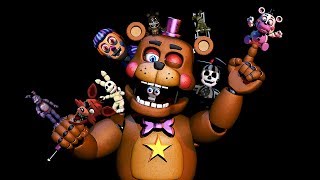 Five Nights at Freddys Ultimate Custom Night  Part 5 [upl. by Ecnerual479]