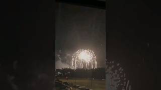 Epcot Fireworks from Disney Skyliner shorts incredible journey from Disneys Hollywood Studios [upl. by Lletnom]