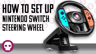 Numskull Nintendo Switch Gaming Steering Wheel  Setup and Configuration [upl. by Lesli]