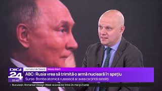 La Washington se vorbește despre cum Rusia ar plasa o armă nucleară în spațiu [upl. by Panther757]