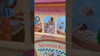 Kitchen Resturant and Forest Cake Shop Set Up sylvanianfamilies calicocritters シルバニアファミリー [upl. by Karry885]