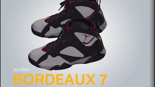 2K23 Shoe Creator Air Jordan VII quotBordeauxquot [upl. by Idden]