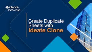 Create Duplicate Sheets in Revit with Ideate Clone [upl. by Larred492]