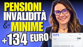 PENSIONI ASSEGNI AGGIUNTIVI – IMPORTI  Pensioni Invalidità e Minime [upl. by Ruthi]