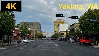 Downtown Yakima WA Driving Tour in Summer 2023 [upl. by Oad791]