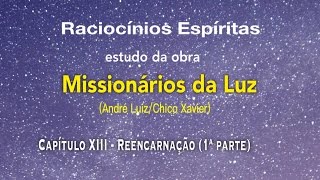 Livro  quotMissionários da Luzquot  Capítulo 13  Reencarnação primeira parte [upl. by Enerod]