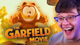 THE GARFIELD MOVIE New Trailer REACTION [upl. by Maccarthy]