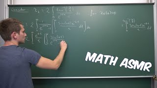 Study With Me Math ASMR for the Sophisticated Analytic Number Theorist Chalkboard Chalk Writing [upl. by Veron]