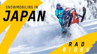 SkiDoo Rad Rides Episode 5  Snowmobiling in Japan [upl. by Aidroc]