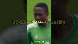 Nigeria World Cup history 19302022 shorts football nigeria [upl. by Baal]