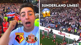 2000 SUNDERLAND FANS GO MENTAL at WATFORD  INSANE LIMBS amp JEWISON BENETTE GOAL [upl. by Fredella]