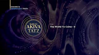 Rabbi Akiva Tatz The World To Come II [upl. by Ttezil987]