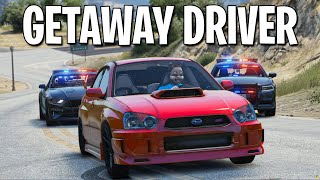 I Spent 50 Hours As A Getaway Driver in GTA 5 RP [upl. by Nerradal]