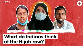 What India Thinks Of The Hijab Row  Hijab Ban Controversy [upl. by Erleena]