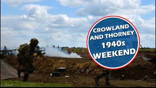 Crowland and Thorney 1940s weekend 2024 Sunday battle epic D’day reenactment battle [upl. by Maura]