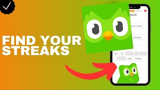 Where to find your streaks in the Duolingo app [upl. by Haisi699]