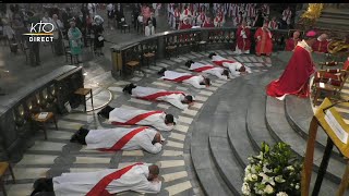 Ordinations sacerdotales du Diocèse de Paris [upl. by Rowney]