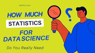 How Much Statistics is Needed for Data Science My Personal Journey [upl. by Lenard]