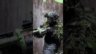 Airsoft Player 40 Mikes Enemy Team  Clip 1556 shorts [upl. by Gardiner]