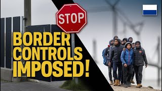 Netherlands to Tighten Land Border Controls to Curb Migration  RightWing Coalition Plan [upl. by Nitnert]