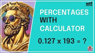 Percentages using calculator [upl. by Nellir983]