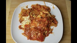 Beef Lasagna Recipe Without Oven [upl. by Ahsym]