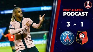 PSG 31 Stade Rennes • POST MATCH PODCAST amp PLAYER RATINGS Ligue 1 Mcdonalds [upl. by Ardra870]