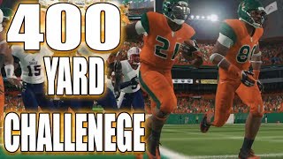 DRE Goes For the Rushing Record Dre Moss NCAA FOOTBALL 14 ROAD TO GLORY [upl. by Lilly]