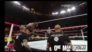 WWE Evolution Batista Entrance 2014 [upl. by Binette]