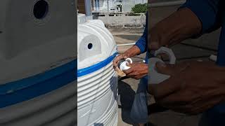 1100ltr water tank installation tips and tricksvijay xyz [upl. by Airam332]