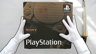 SONY PLAYSTATION UNBOXING First Ever Model PS1 Original SCPH1000 Japanese Launch Console [upl. by Notxarb959]