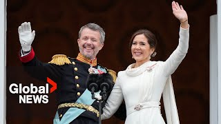 Denmark crowns Frederik X as new King after Queen Margrethe II signs historic abdication [upl. by Subak]