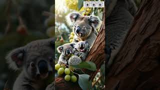 Koalas koalas cute animalshorts shorts short [upl. by Collayer70]