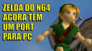 Como Jogar Zelda Majoras Mask Nativamente no PC  Zelda 64 Recompiled [upl. by Novanod]