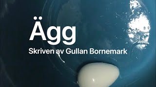 Påsksånger barn Ägg med text  Ägg ägg mera ägg ät så får du skägg…  Gullan Bornemark [upl. by Rains92]