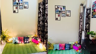 Small Budget Living Room Makeover In 2k  DIY  Indian Home Decor [upl. by Dnalro]