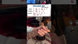 Uncle Kracker  Follow Me Guitar Lesson guitarlessons [upl. by Aitselec575]