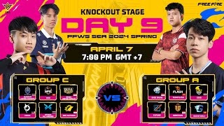 EN FFWS SEA Spring 2024  Knockout Stage  Day 9 [upl. by Mill]