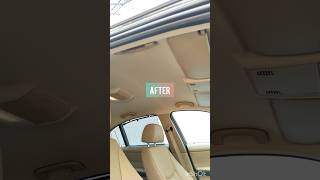 BMW headliner replacement  repair done in Bangalore like subscribeyoutubeshorts sharecar bmw [upl. by Yenial275]