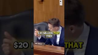 Josh Hawley EXPOSES Foreign Dark Money Secrets [upl. by Patnode]