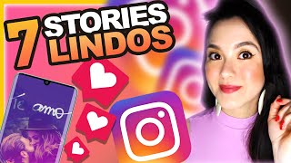 Como Fazer Stories Bonitos no Instagram Dia dos Namorados SEM App [upl. by Ayekin]