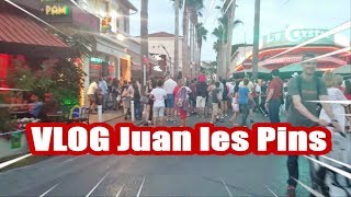 balade a juan les pins fête de la musique VLOG [upl. by Leff]