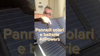 Proviamo i pannelli solari e gli accumulatori AllPowers ☀️ allpowersjapan allpowers energia [upl. by Grosberg]