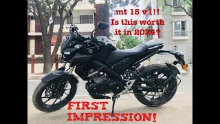 Mt15 V1 first impression in 2024 [upl. by Sukram]