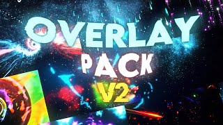 Overlay pack V2  40 OVERLAY  FOR EDITING ✨ [upl. by Orlina691]