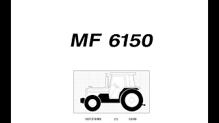 Massey Ferguson 6150  Parts Catalog [upl. by Tj]