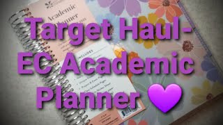 Target Erin Condren Academic Planner Haul [upl. by Ennovyahs3]