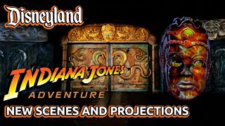 NEW SCENES Indiana Jones Adventure Full Ride POV  Disneyland Park [upl. by Sinnaiy]